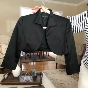 Tahari cropped jacket